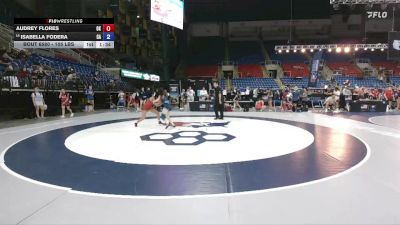 105 lbs Cons. Rd Of 16 - Audrey Flores, OK vs Isabella Fodera, CA