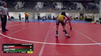 95 lbs Finals (8 Team) - Ryker Clobes, HLWW vs Zac Humbert, Rocori