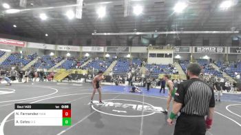 138 lbs Final - Niko Fernandez, Pueblo East vs Alex Gates, GI Grapplers