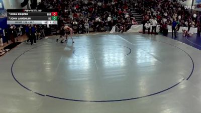 157 lbs Semifinal - John Laughlin, Del Sol vs Evan Paszek, Coronado