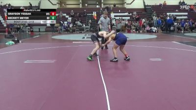 J-13 lbs 3rd Place Match - Beckett Meyer, Mount Vernon vs Grayson Yessak, OYSA