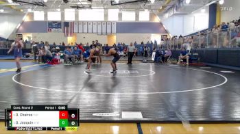 132 lbs Cons. Round 2 - Oscar Chaires, Tupelo High School vs Darwin Joaquin, St. Martin High School