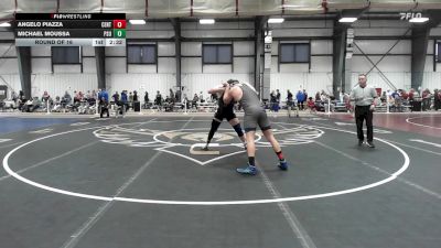 197 lbs Round Of 16 - Angelo Piazza, Centenary vs Michael Moussa, Plymouth