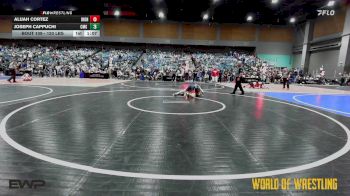 120 lbs Quarterfinal - Alijah Cortez, Iron Eagle Wrestling Club vs Joseph Cappuchi, Cmg Wrestling Academy