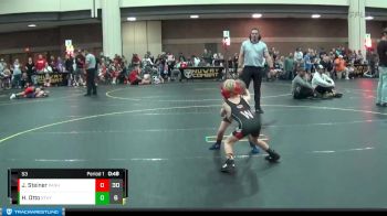 53 lbs Round 3 (4 Team) - Jackson Steiner, Panhandle All-Stars vs Henry Otto, Steel Valley