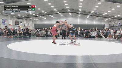 157 lbs Cons. Semis - Colton Wilson, Ozark High School vs Jaimon Mogard, Moen