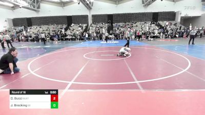 83-M lbs Round Of 16 - Dominic Bucci, Buxton (NJ) vs Jake Brocking, Barn Brothers