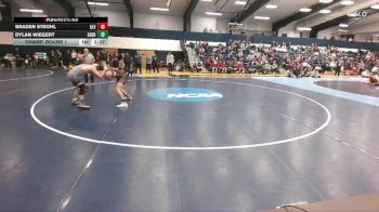 174 lbs Champ. Round 1 - Dylan Wiegert, Shenandoah vs Braden Strohl, Alvernia