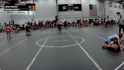 72 lbs Round 2 (4 Team) - Edward Glinsky, Quaker Nation vs James Norman, Mavericks