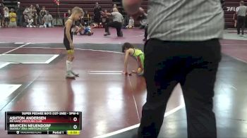 SPW-6 lbs Semifinal - Braycen Neuendorf, Waverly Area Wrestling Club vs Ashton Andersen, Big Game Wrestling Club