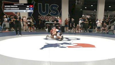 55 kg Champ. Rd Of 128 - Jayden Preston, Arizona vs Hoyt Harshman, Mat Demon Wrestling Club