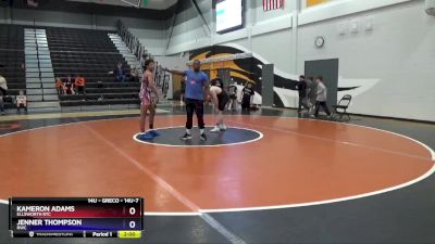 14U-7 lbs Round 1 - Kameron Adams, Ellsworth RTC vs Jenner Thompson, RWC