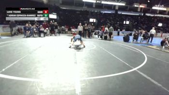 132 lbs Cons. Round 2 - Luke Young, Gig Harbor vs Adrian Espinoza-Ramirez, Wapato