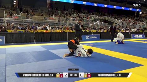 Jarrod Lewis Butler Jr vs Willians Hernades De Menezes 2025 Pan Kids Jiu-Jitsu IBJJF Championship