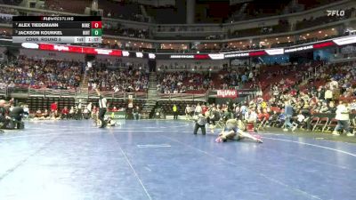 1A-165 lbs Cons. Round 5 - Jackson Kounkel, Hinton vs Alex Tiedemann, Northwood-Kensett