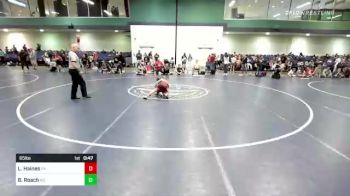 65 lbs Consi Of 4 - Lincoln Haines, PA vs Bryson Roach, NC