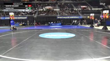 125 lbs Quarterfinal - Joziah Fry, JWU (Providence) vs Quintin Wolbert, Wis.-La Crosse