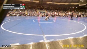 49 lbs Consi Of 8 #2 - Brandon Palafox, Southwest Stallions WC vs Noah Archibeque, Top Rank