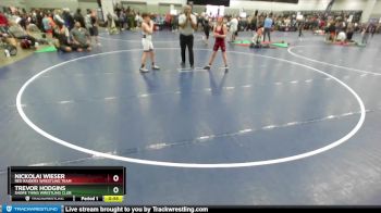 126 lbs Cons. Round 2 - Nickolai Wieser, Red Raiders Wrestling Team vs Trevor Hodgins, Shore Thing Wrestling Club