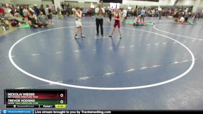 126 lbs Cons. Round 2 - Nickolai Wieser, Red Raiders Wrestling Team vs Trevor Hodgins, Shore Thing Wrestling Club