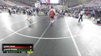 170 lbs Semifinal - Hudson Rogers, ID vs Caden Young, WI