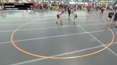 132 lbs Champ. Round 3 - Thomas Banas, Unattached vs Hunter Taff, .