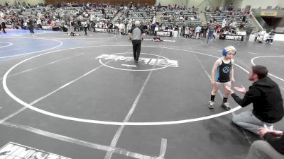 54 lbs Consi Of 8 #2 - Nash Dionisio, Yuba Sutter Combat vs Brax Peterson, Athlos Wrestling