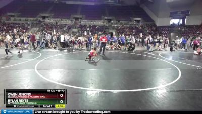 69-70 lbs Round 1 - Owen Jenkins, Classical Wrestling Academy (CWA) vs Rylan Reyes, Betterman Elite Wrestling