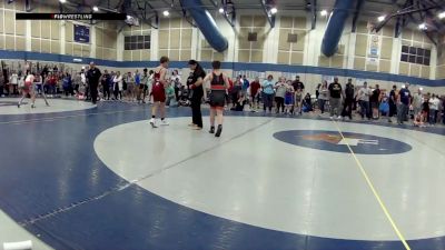 12U Boys FS - 92 lbs 1st Place Match - Esdon Morphet, Braves Wrestling Club vs Jackson Stevenson, Braves Wrestling Club