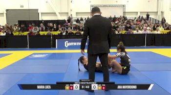 Ana Mayordomo vs Maria Luiza 2025 World IBJJF Jiu-Jitsu No-Gi Championship