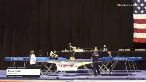 Reece Heller - Individual Trampoline, Flights Cool - 2021 USA Gymnastics Championships