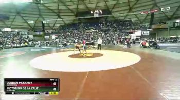 2A 106 lbs 5th Place Match - Victorino De La Cruz, Othello vs Jordan Mckamey, Clarkston