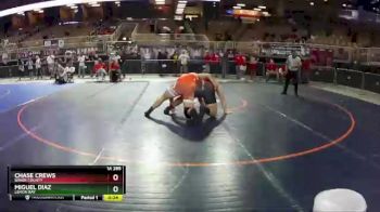 1A 285 lbs Cons. Round 1 - Miguel Diaz, Lemon Bay vs Chase Crews, Baker County