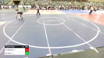 116 lbs Quarterfinal - Mattie Bidiman, Cwc vs Makynlee Cova, Yuba Sutter Combat