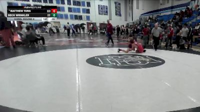 138 lbs Cons. Round 4 - Matthew Tung, Scripps Ranch vs Beck Wrinkler, Steele Canyon