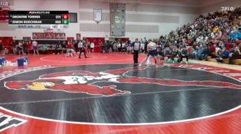 172 lbs Quarterfinal - Simon Boeckman, Holdingford vs Deontre Torres, St. Peter