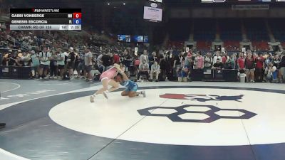 130 lbs Champ. Rd Of 128 - Gabbi VonBerge, Minnesota vs Genesis Escorcia, Florida