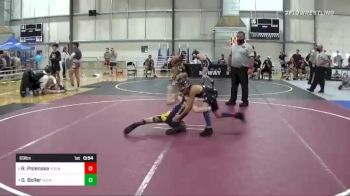 69 lbs Consolation - Rhyis Polenske, Young Guns vs Gavin Boller, Michigan Matcats