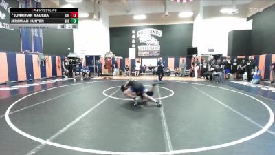 138 lbs Champ. Round 2 - Jonathan Madera, Chino vs Jeremiah Hunter, Norco