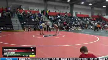 Round 3 - Julio Weber, West Delaware, Manchester vs Carson Bruns, Benton Community