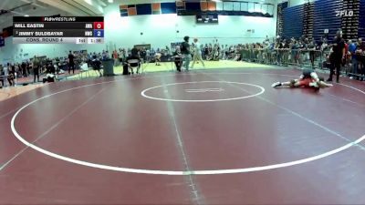 126 lbs Cons. Round 4 - Will Eastin, Apple Wrestling Academy vs Jimmy Suldbayar, NOVA Wrestling Club