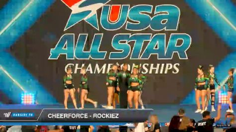 CheerForce - Rockiez [2019 Senior Open 4 Day 1] 2019 USA All Star Championships