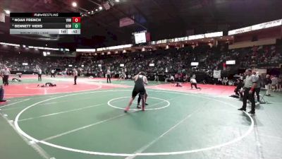 249 lbs Cons. Round 6 - Noah French, VVW2 vs Bennett Viers, OCW1