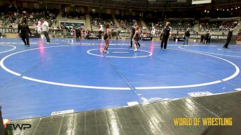 73 lbs 2nd Place - Marjorie Larson, DeKalb vs Aria Shifflet, Legacy Dragons