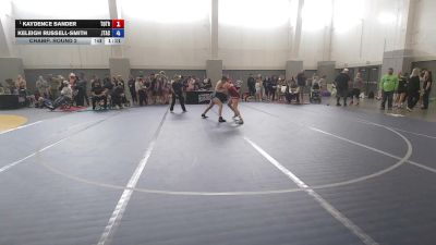 115 lbs Semis - Olivia-Grace Porras, Savage House Wrestling Club vs Mya Bolander, East Idaho Elite