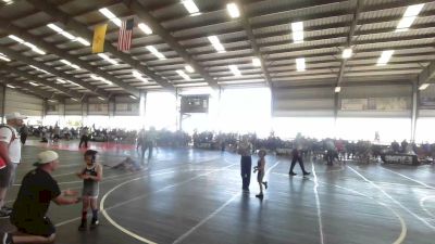 49 lbs Quarterfinal - Caleb Archibeque, Top Rank Hammers vs Kase Sikes, Baca County Brawlers