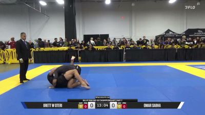 Omar Sabha vs Brett W Oteri 2026 Pan IBJJF Jiu-Jitsu No-Gi Championship