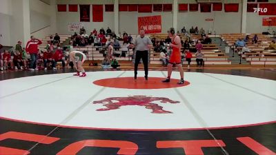 150 lbs Round 2 (6 Team) - Kamden Fordham, Onaga HS vs Gunner Nichols, Smith Center HS