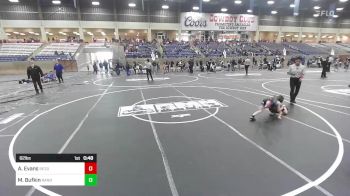 62 lbs Semifinal - Andrew Deacon Evans, Rezults Wrestling vs Micah Bufkin, Randall WC