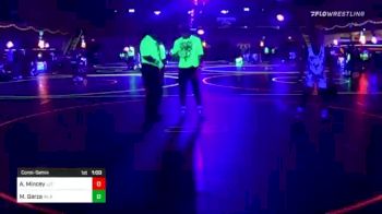 106 lbs Consolation - Aiden Mincey, JJ Trained vs Mathius Garza, Inland Elite Wrestling Club